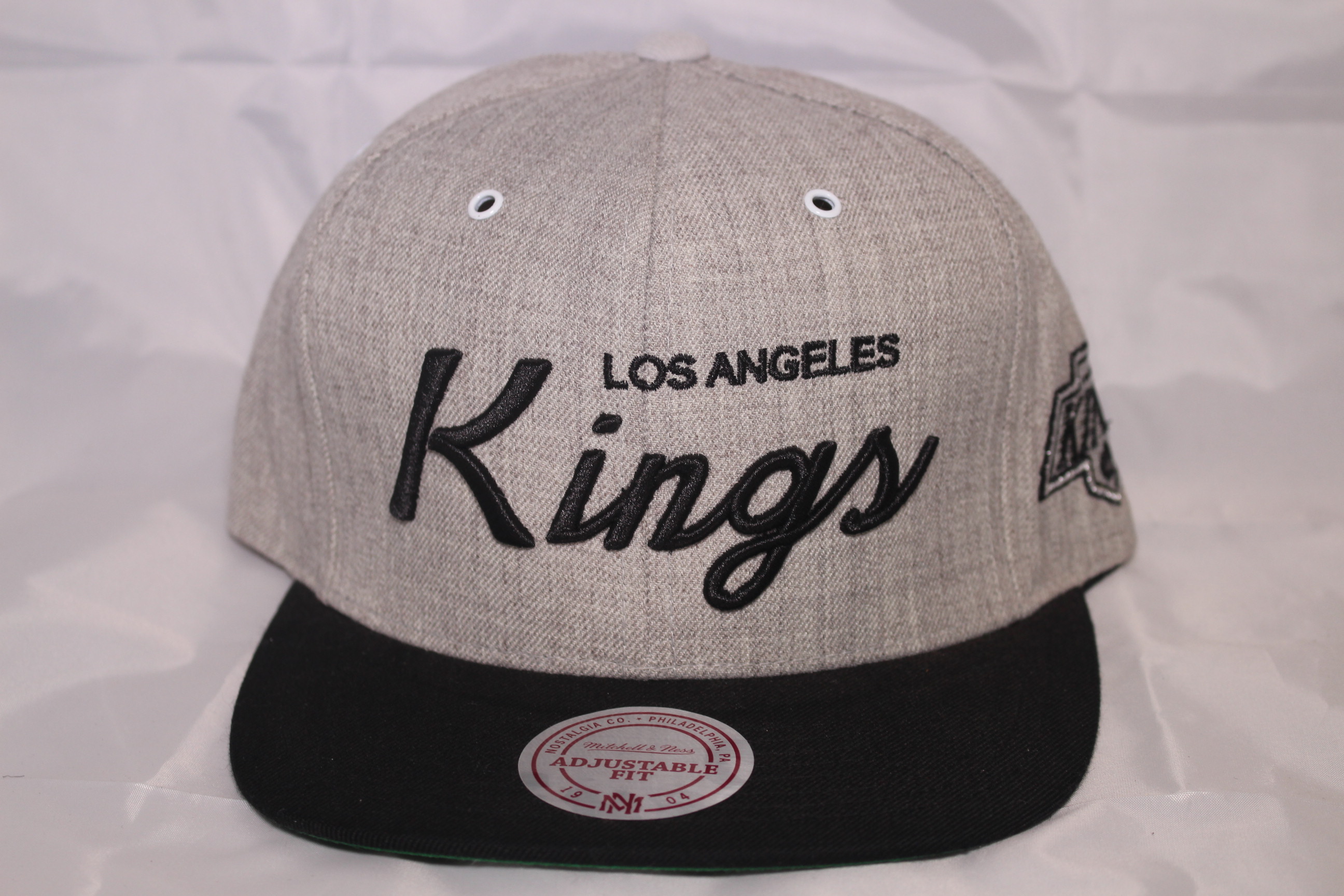 Mitchell & Ness Los Angeles Kings Script Adjustable Dad Hat